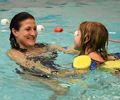 Therapy swimming