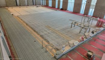 Werkzaamheden wedstrijdbad: stand van zaken