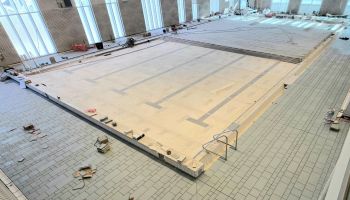 Werkzaamheden wedstrijdbad: stand van zaken